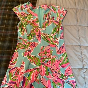 Lilly Pulitzer palm dress